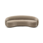 Cashew Sofa - Latte - Curved Sofas Loom Collection Loom Collection Dubai