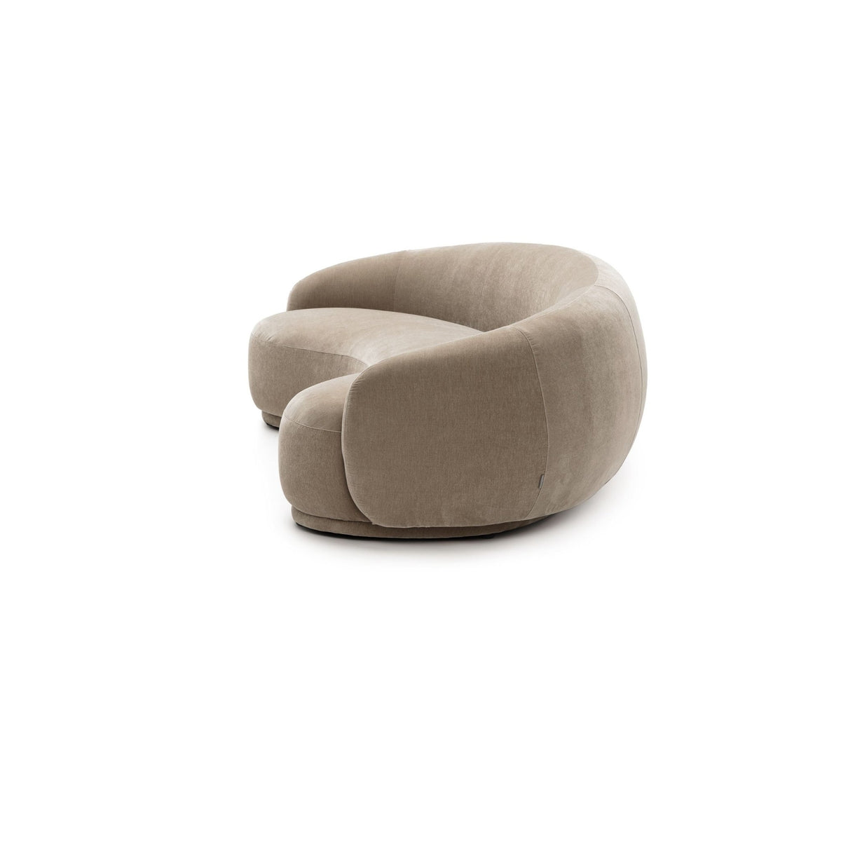 Cashew Sofa - Latte - Curved Sofas Loom Collection Loom Collection Dubai