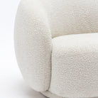 Cashew Swivel Armchair - Ivory Boucle - Accent Chairs Loom Collection Loom Collection Dubai