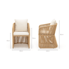 Cayman Dining Chair - Outdoor Dining chairs Loom Collection Loom Collection Dubai