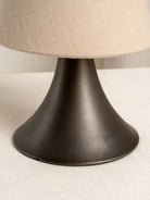 Cenare - Bronze And Linen Rechargeable Table Lamp