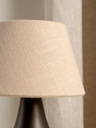 Cenare - Bronze And Linen Rechargeable Table Lamp