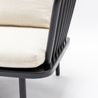 Charles Sofa - Black & West Lake Gesso - Sofa Tolv Loom Collection Dubai