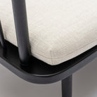 Charles Sofa - Black & West Lake Gesso - Sofa Tolv Loom Collection Dubai