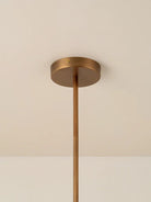 Chelso - 6 Light Aged Brass And Opal Pendant - Ceiling Lights Lights&Lamps Loom Collection Dubai
