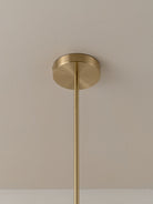 Chelso - 6 Light Brass And Opal Pendant