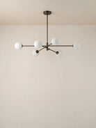 Chelso - 6 Light Bronze And Opal Pendant - Ceiling Lights Lights&Lamps Loom Collection Dubai