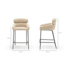 Chloe Counter Chair - Latte