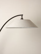 Circo - Arc Bronze & Linen Floor Lamp