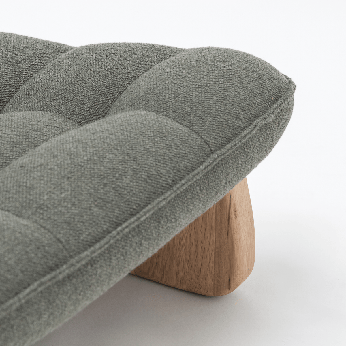 CIV Chair - Blonde Oak & Ami Parsley - Accent Chairs Tolv Loom Collection Dubai