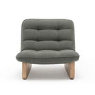CIV Chair - Blonde Oak & Ami Parsley - Accent Chairs Tolv Loom Collection Dubai