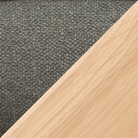 CIV Chair - Blonde Oak & Ami Parsley - Accent Chairs Tolv Loom Collection Dubai
