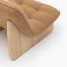 CIV Chair - Blonde Oak & Ami Pumpkin - Accent Chairs Tolv Loom Collection Dubai