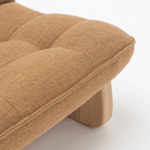 CIV Chair - Blonde Oak & Ami Pumpkin - Accent Chairs Tolv Loom Collection Dubai