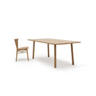 Coco Dining Table - Light Oak - Rectangular Dining Tables Natadora Loom Collection Dubai