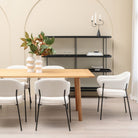 Coco Dining Table - Light Oak - Rectangular Dining Tables Natadora Loom Collection Dubai