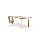 Coco Dining Table - Light Oak - Rectangular Dining Tables Natadora Loom Collection Dubai