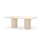 Column Dining Table - Rectangular Dining Tables Loom Collection Loom Collection Dubai