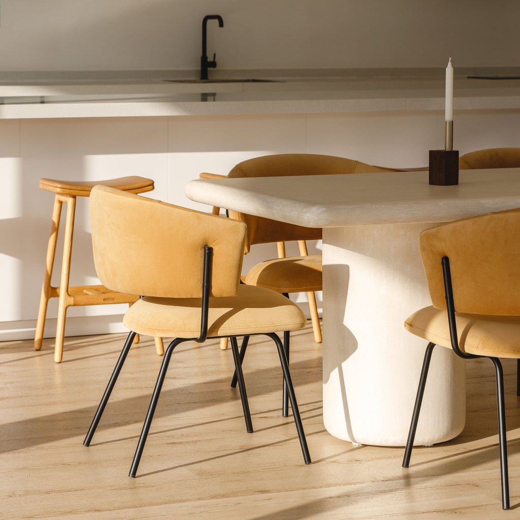 Column Dining Table - Rectangular Dining Tables Loom Collection Loom Collection Dubai