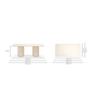 Column Dining Table - Rectangular Dining Tables Loom Collection Loom Collection Dubai