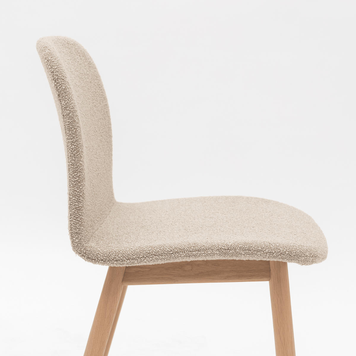 Com Chair - Blonde Oak & Fleece Fawn - Dining Chairs Tolv Loom Collection Dubai