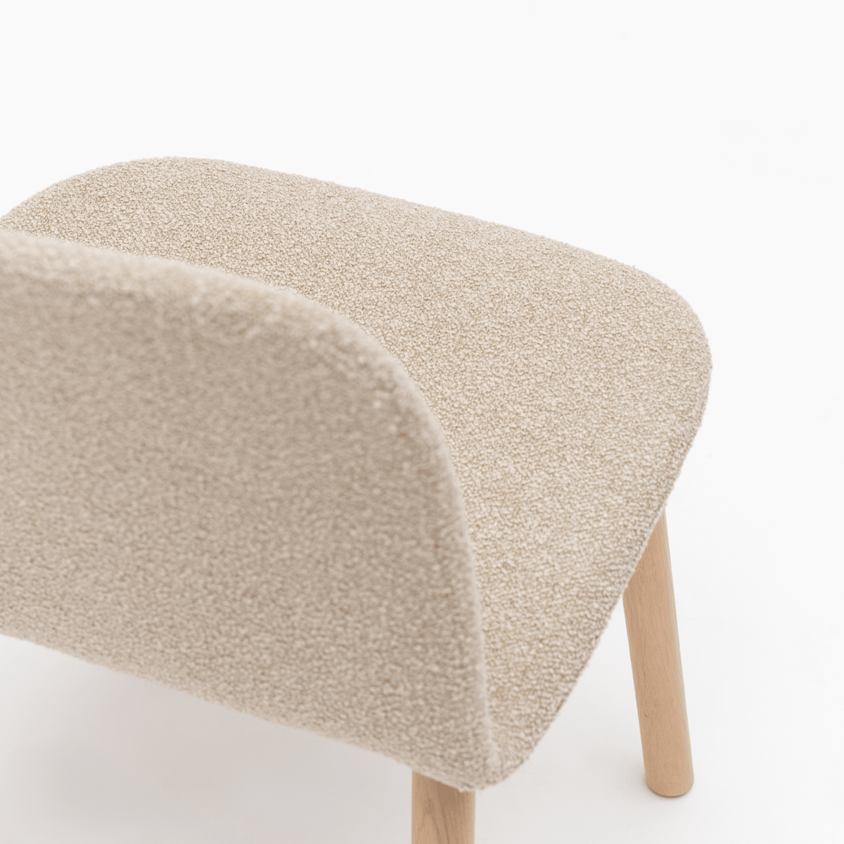 Com Chair - Blonde Oak & Fleece Fawn - Dining Chairs Tolv Loom Collection Dubai