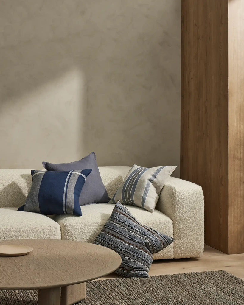 Como 50Cm Cushion - Smoke - Loom Collection