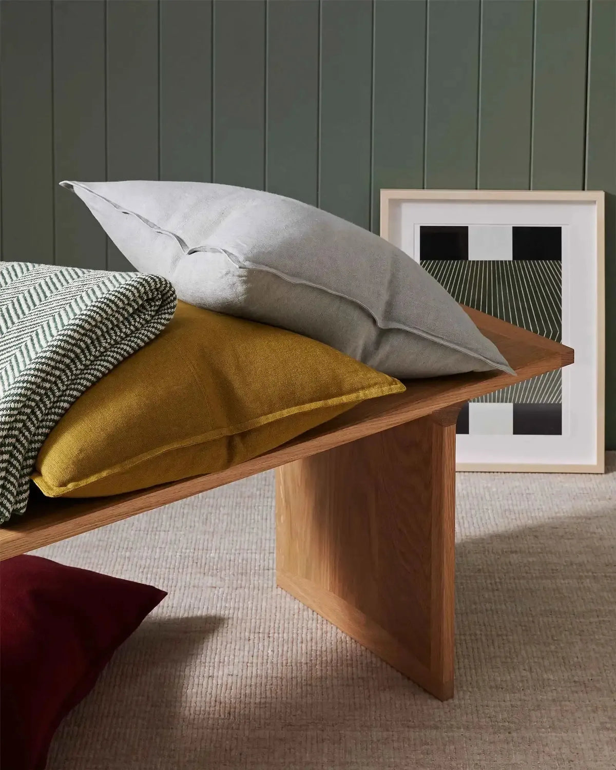 Como 60Cm Cushion - Moss