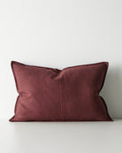 Como Lumbar Cushion - Garnet - Cushions Loom Collection Loom Collection Dubai