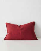 Como Lumbar Cushion - Rhubarb