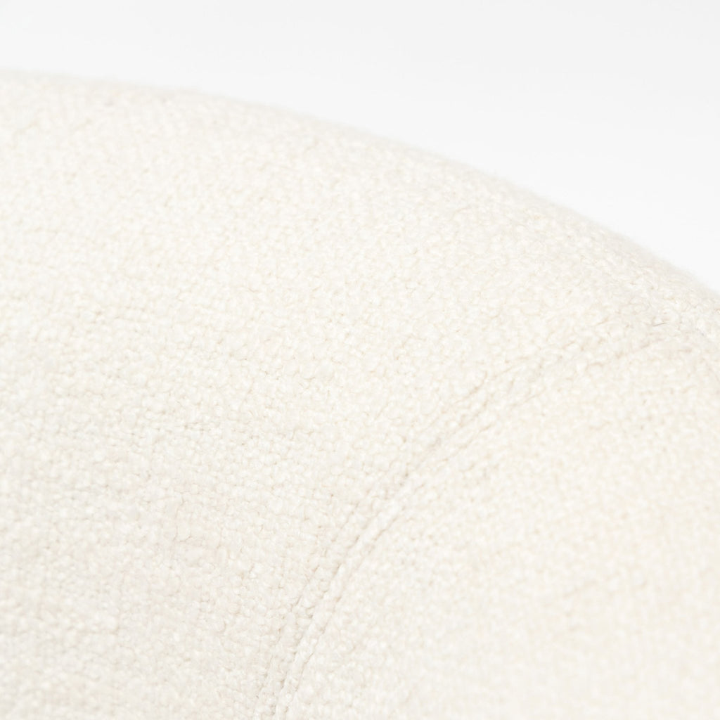 Copal Chair - Light Oak & Cobbler Panna Cotta - Accent Chairs Tolv Loom Collection Dubai