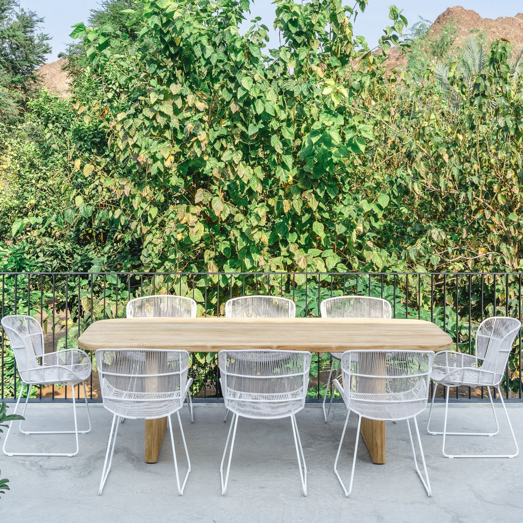 Corso Dining Table - Rectangular Dining Tables Loom Collection Loom Collection Dubai