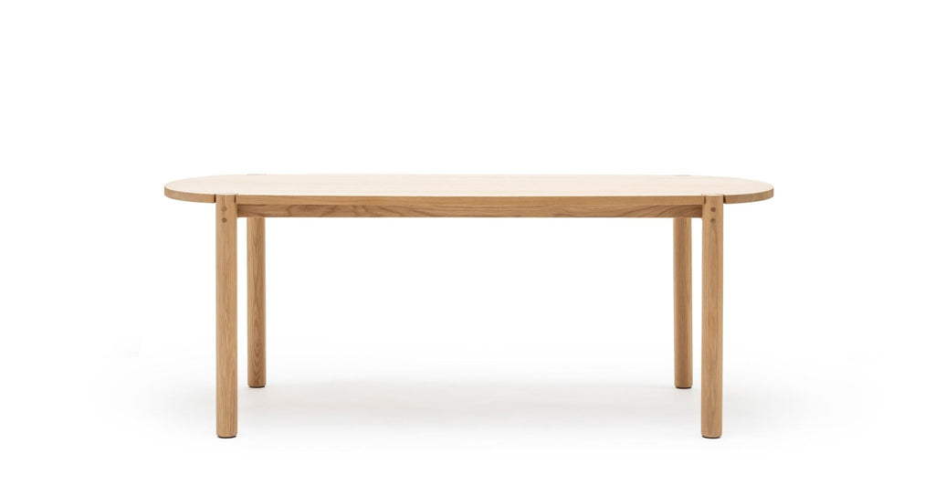 Cove Oval Dining Table - Light Oak.