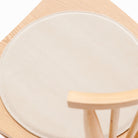 Crepe Round Seat - Ecru - Dining Chairs Tolv Loom Collection Dubai