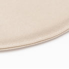 Crepe Round Seat - Ecru - Dining Chairs Tolv Loom Collection Dubai