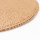Crepe Round Seat - Pecan Leather - Dining Chairs Tolv Loom Collection Dubai