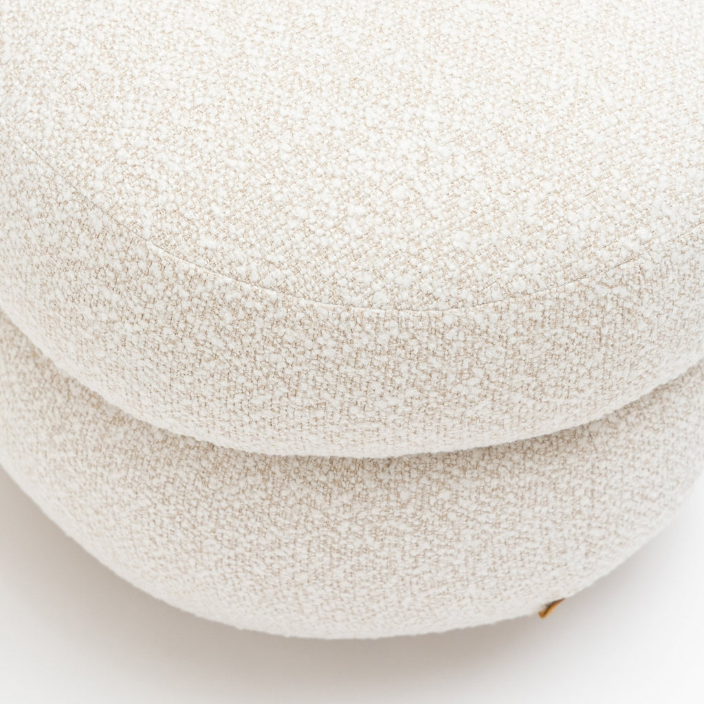 Cruze Ottoman - Coconut - Loom Collection