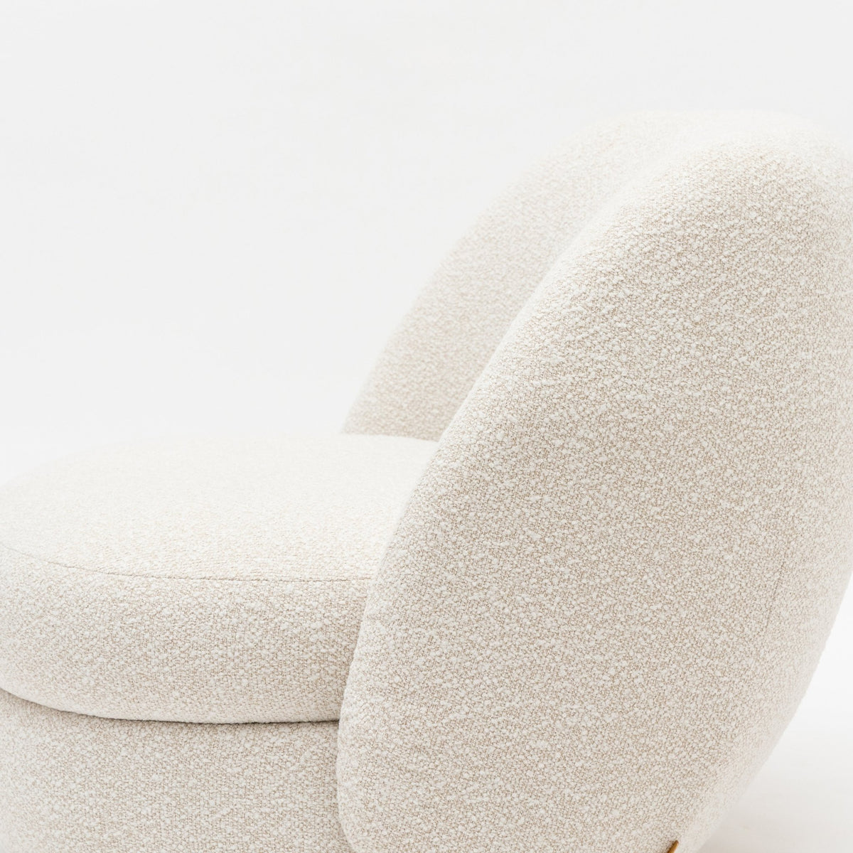 Cruze Swivel Chair - Coconut