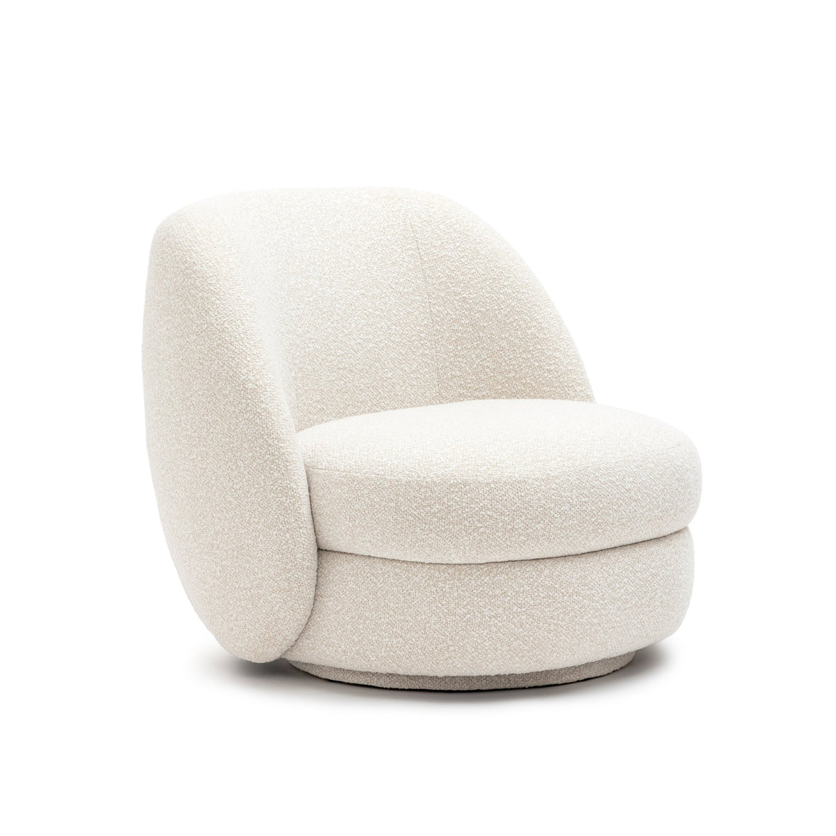 Cruze Swivel Chair - Coconut