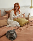 Dante 50Cm Cushion - Terracotta
