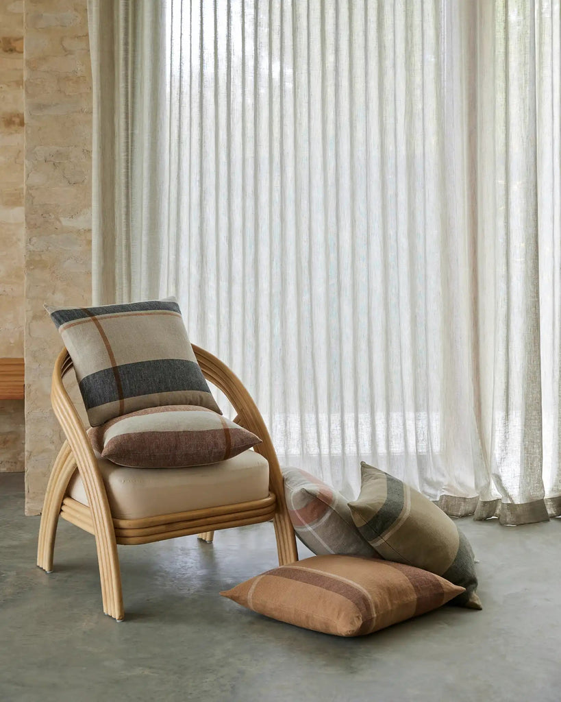 Dante 50Cm Cushion - Terracotta - Loom Collection