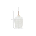Davila Pendant Lamp - Stonewhite - Ceiling Lights Loom Collection Loom Collection Dubai