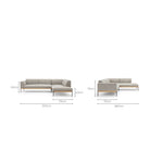Department L - Shape Sofa - Harbour - Sectional Sofas Natadora Loom Collection Dubai
