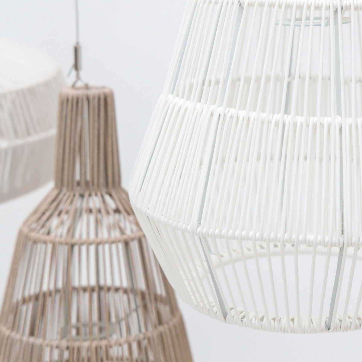 Doric Pendant Lamp - Chalk - Ceiling Lights Loom Collection Loom Collection Dubai