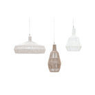 Doric Pendant Lamp - Chalk - Ceiling Lights Loom Collection Loom Collection Dubai