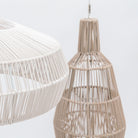 Doric Pendant Lamp - Linen - Ceiling Lights Loom Collection Loom Collection Dubai