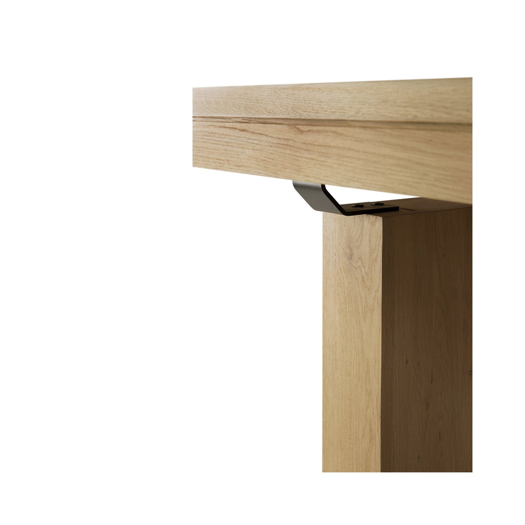 Double Extendable Dining Table - Oak - Loom Collection