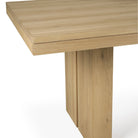 Double Extendable Dining Table - Oak