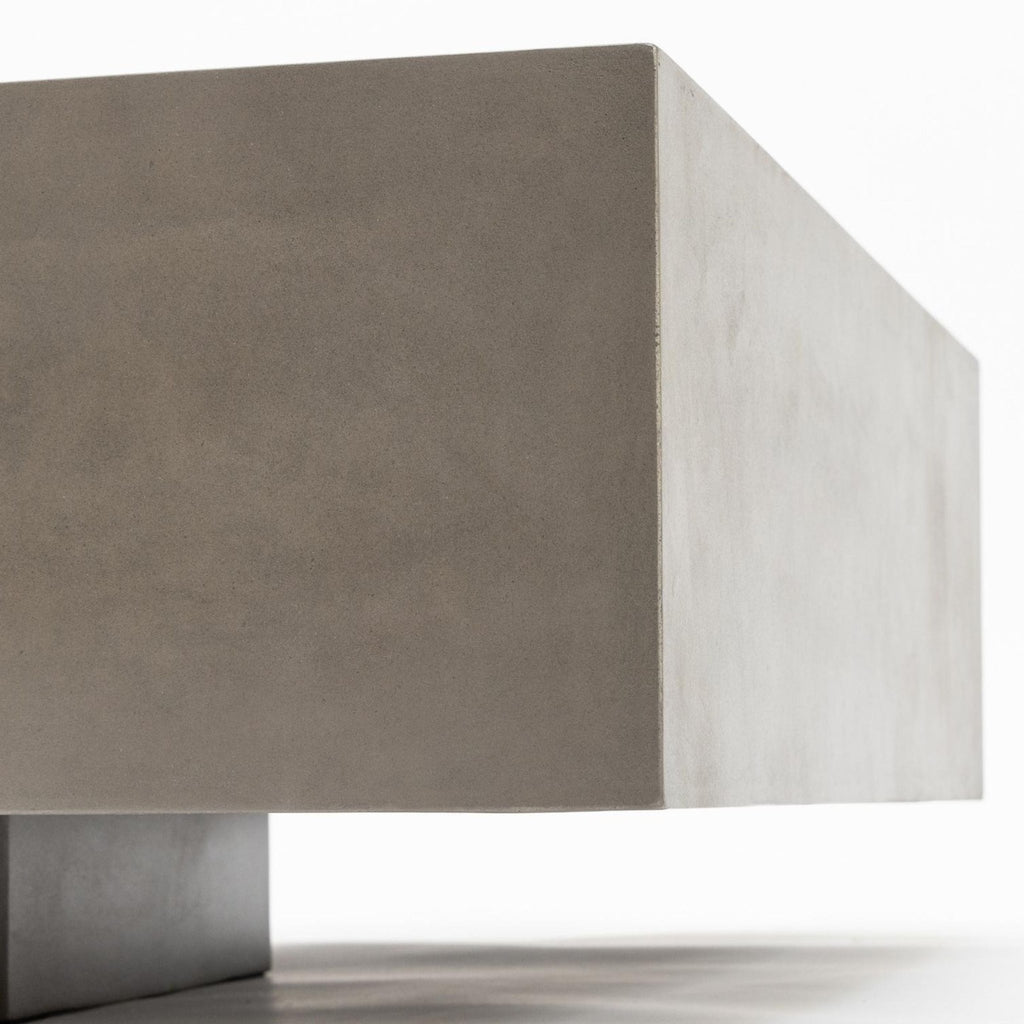 Drift Rectangular Coffee Table - Grey - Coffee Tables Loom Collection Loom Collection Dubai