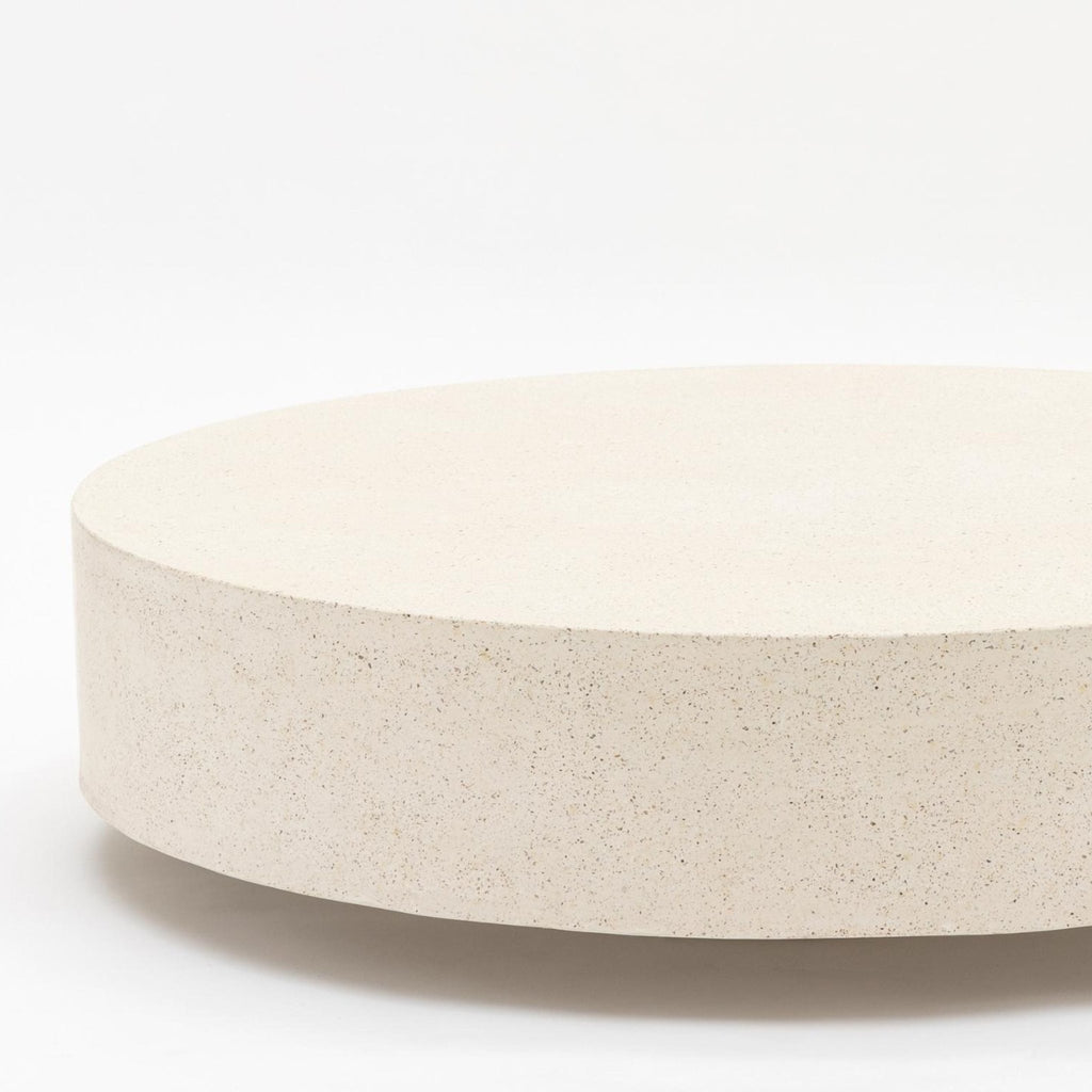 Drift Round Coffee Table - Sand - Coffee Tables Loom Collection Loom Collection Dubai